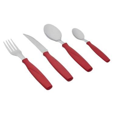 Imagem de Faqueiro Itaparica, 24 peças, Vermelho, Brinox