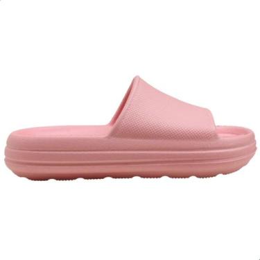 Imagem de Chinelo Nuvem Infantil Menina Molekinha Macio Leve, 35, Slide, Rosa, R