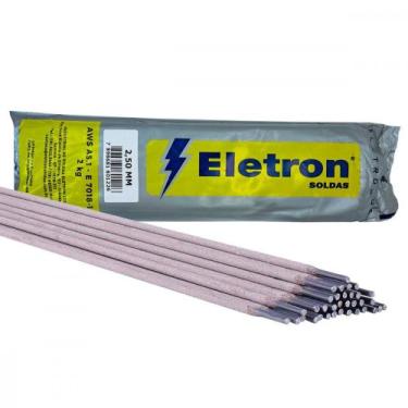 Imagem de Eletrodo Eletron E-7018-1 - 2,5Mm - Caixa - Kit C/2 Kilos