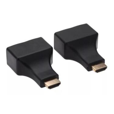 Imagem de Extensor Hdmi 3D 30 Metros Via Cabo De Rede Utp Rj45 Cat5E/6 - Importa