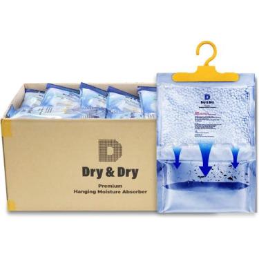 Imagem de Absorvedores de Umidade Descartáveis - Pacote com 44 Unidades (400ml)