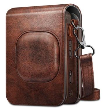 Imagem de Case para Câmera Instax Mini LiPlay - Material Vegano Premium com Alça