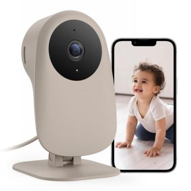 Imagem de Monitor de Bebê Nooie com Detecção de Choro e Visão Noturna 1080p