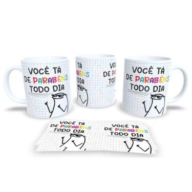 Imagem de Caneca de Porcelana Personalizada Flork Frases Engraçadas, Divertidas 