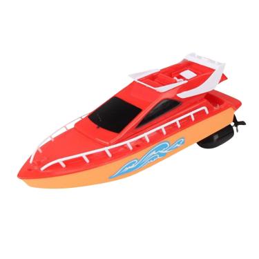 Imagem de Lancha de controle remoto de água vermelha fresca Modelo elétrico infantil Toy Yacht Brinquedos infantis ao ar livre