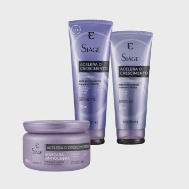 Imagem de Kit Acelera O Crescimento Siage Eudora 3 Produtos Eudora