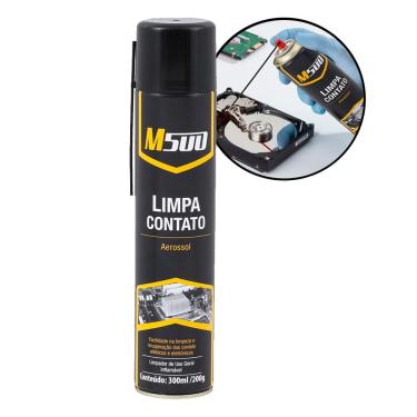 Imagem de Limpa Contato Elétrico Eletrônico 300ml Aerossol M500 Baston