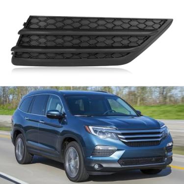 Imagem de JDMON Capa de farol de neblina frontal compatível com Honda Pilot 2016 2017 2018 substitui 71102TG7A00 HO1039130 (lado direito do passageiro)
