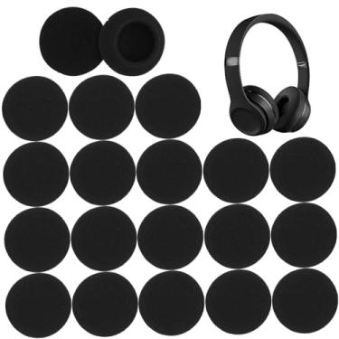 Imagem de Almofadas de espuma, capas de fone de ouvido 10 pares, capa de almofada de fone de ouvido, almofadas de espuma, substituição de almofadas de fone de ouvido