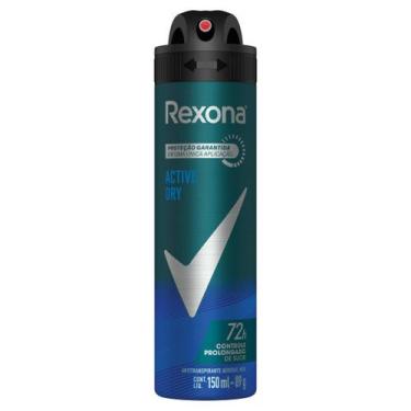 Imagem de Desodorante Aerossol Rexona Masculino Active Dry 150ml