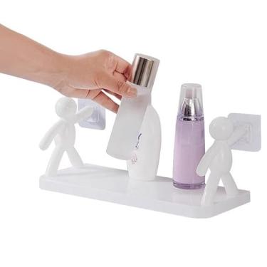 Imagem de Kit 2 Suportes Organizador Cozinha Banheiro Plástico