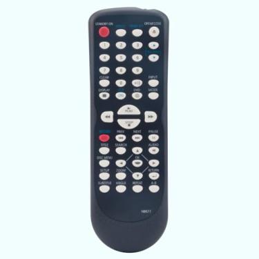 Imagem de Controle remoto de substituição NB677 NB677UD, adequado para Magnavox DVD CD Player CDV220MW9/F7 DV220MW9A CDV220MW9 GDV228MG9 DV220MW9