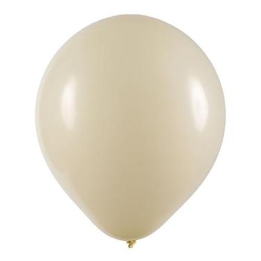 Imagem de Balão de Festa Redondo Profissional Látex Liso - Marfim - Art-Latex - 