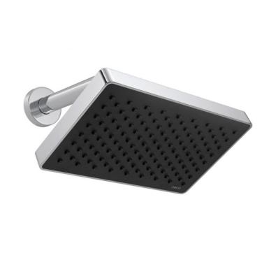 Imagem de Chuveiro De Parede Quadrado Com Desviador Flex Plus Cromado Deca