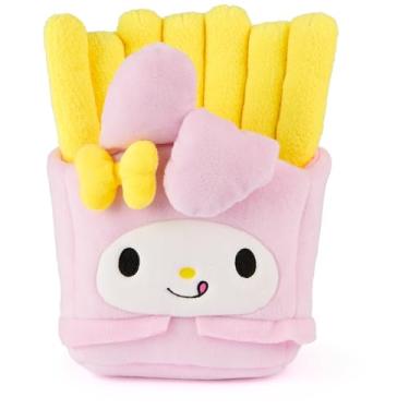 Imagem de GUND Sanrio Official Hello Kitty and Friends My Melody French Fries Plush, Collectible Plush Toy, Stuffed Animal for Ages 1 and Up, Pink/Yellow, 8”