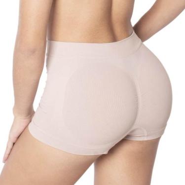 Imagem de Calcinha Boxer Trifil Feminina Bumbum Perfeito Original, Bege, M