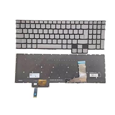 Imagem de Teclado de substituição para laptop em espanhol latino para Lenovo Legion Slim 5 16IRH8 16APH8 16AHP9 16AHP9, LOQ 15APH8 15IRH8 82XT 82XV 83EU, 16APH8 16IRH8 Teclado para laptop RGB retroiluminado