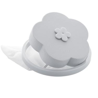 Imagem de Filtro Coletor Pelo e Fiapos Reutilizável Flutuante Para Maquina Lavar Lavadoura