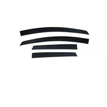 Imagem de GRJQRKHZ Defletor de janela lateral do carro para N&issan Note Mk2 E12 2013-2020 Weathershied viseira de porta vento sol proteção chuva janela lateral defletores de vento