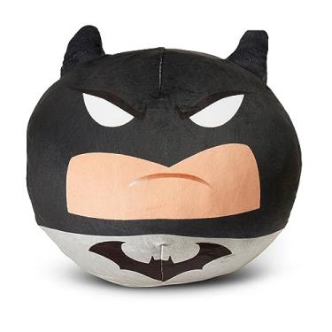 Imagem de Northwest Travesseiro Batman Cloud – Warner Brothers DC Comics, design de detetive cinza – Almofada de pelúcia ultramacia para cama, sofá ou decoração