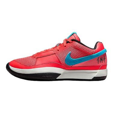 Imagem de Nike Ja 1 Tênis de basquete masculino, Ember Glow/Blue Lightning, 39