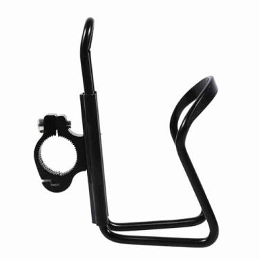 Imagem de Suporte de Copo para Motocicleta, Adaptador de Garrafa, Enorme Capacidade de Rolamento, Evita Deformação, Liga de Alumínio Leve para Bicicletas e Motocicletas (Preto)