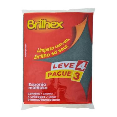 Imagem de Esponja Dupla Face  4 unidades Alklin
