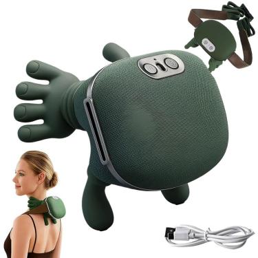 Imagem de Massageador Portatil Ponta Dedos Relaxante Sem Fio Liberaçao Miofascial Alivia Dores Tensao Corpo Relaxante Musculo