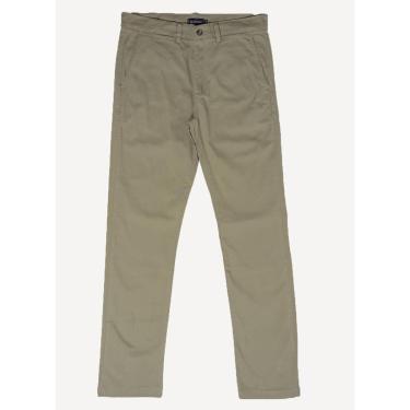 Imagem de Calça Sarja Aleatory Bolso Khaki-Masculino