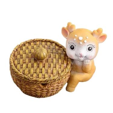 Imagem de Cinzeiro de resina com tampa desenho animado (interior, exterior) decoração de presente chique (homens, mulheres) moda bonita com (estilo)