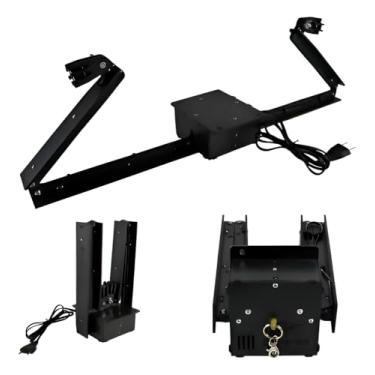 Imagem de Base Para Globo Espelhado Deltrônica Com Motor e Canhão de Led