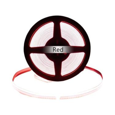 Imagem de Fita LED COB Super Fina E Flexível De 5mm, Alta Densidade, Fita Neon D