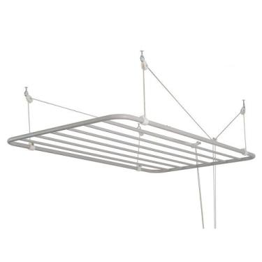 Imagem de Varal De Teto Sekafácil Pintura Eletrostática Alumínio - Seka Fácil, M