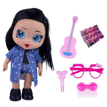 Imagem de Boneca Anna Brave Girls Cantora Bee Toys 955