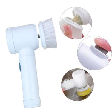 Imagem de Escova de Limpeza Elétrica Portátil Recarregável Giratória - Dolce Mag