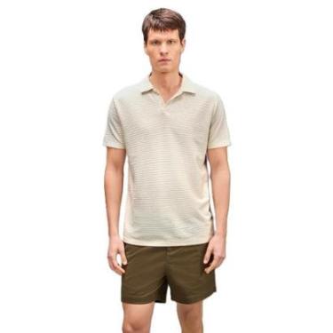 Imagem de Polo Bata Listrado Oliveiras Reserva-Masculino