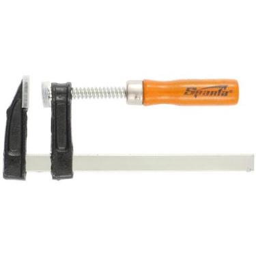 Imagem de Grampo sargento tipo f aco carbono 300x50 350mm 1pc sparta, 1 Unidade