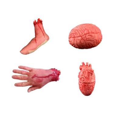 Imagem de Acessórios Realistas De Partes Do Corpo Falsas Para Halloween, Coração