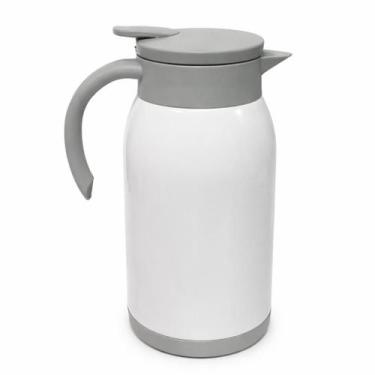 Imagem de Garrafa Térmica Inox 1000ml - Casambiente COR:Branca, Branca
