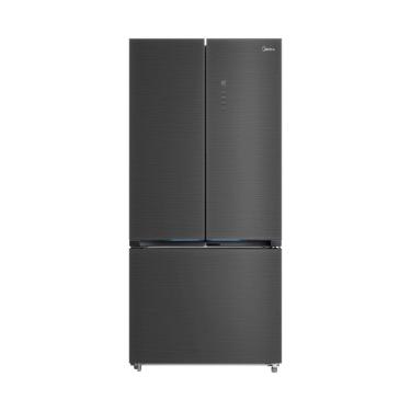 Imagem de Geladeira Frost Free Multidoor 672L Inverter Black Inox Midea