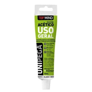 Imagem de Silicone Acético Branco 50g Banheiro e Cozinha - UNI