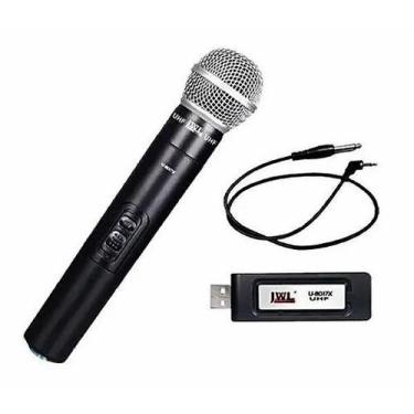 Imagem de Microfone Sem Fio USB JWL U-8017X - UHF