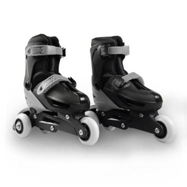 Imagem de Patins Semi Profissional Roller In-line Tri-line Masculino Feminino Cl