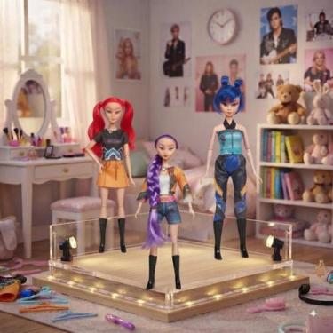 Imagem de Bonecas Guerreiras Do Kpop Articulada 30 Cm Musical Com Acessórios - B