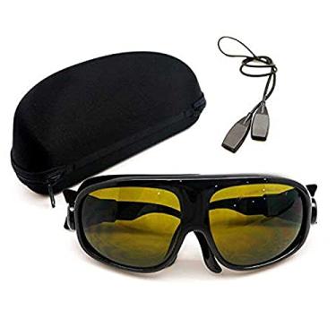 Imagem de Óculos de proteção MCWlaser a laser 190-450 e 800-2000 nm típicos para 355nm 405nm 445nm 450nm 808nm 980nm 1064nm 1085nm 1320nm 1342nm 1470nm 1550nm Tipo de absorção EP-5, Style 11 FBA