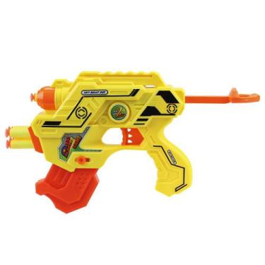 Imagem de Brinquedo Lançador De Dardos E Água 2 Em 1 + 5 Dardos Soft Gun - Bbr T