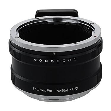 Imagem de Fotodiox Adaptador de montagem de lente Pro, Pentax 645 (P645) Mount FA & DFA Autofocagem Lentes para Sistemas de Câmera Digital Mirrorless G-Mount GFX (como GFX 50S e mais)