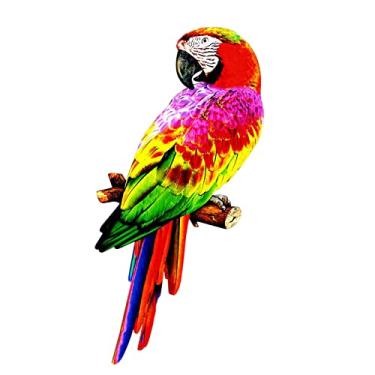 Imagem de Generic Estatuetas de Artificiais Coloridas, Estátua Diy, Adereços para Fotos, Modelo de Pássaro, de Jardinagem, estilo B