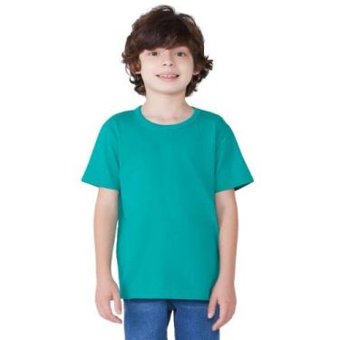 Imagem de Camiseta Básica Infantil Menino Regular Hering Kids Verde