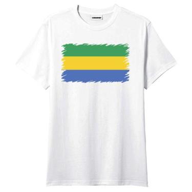 Imagem de Camiseta Bandeira Gabão - King Of Print